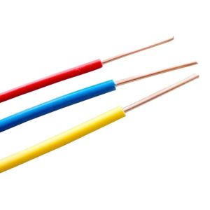 1.5mm 2.5mm 4mm 6mm 10mm Single Copper Core PVC Insulated House Wiring