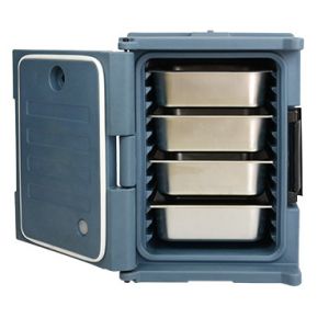 Insulated Hot Food Tray Carrier Polyurethane Foam 90L