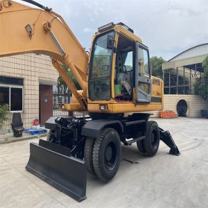 2014 Original Korean Imported Hyundai 210w-7 Used Wheeled Excavator