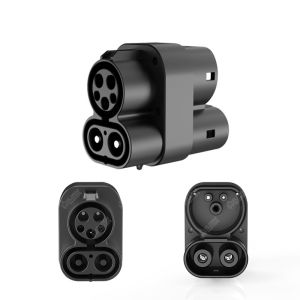 OLINK 1000v 250kw Electric Vehicle Fast Ev Connector Dc Ccs1 to Ccs2 Adapter