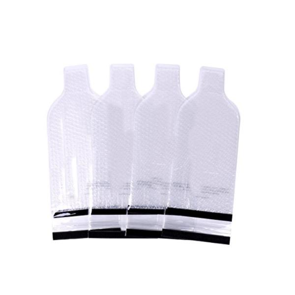 Buy Triple Seal Protection Bubble Wrap Wine Bags Environmentally Friendly For Travel at wholesale prices