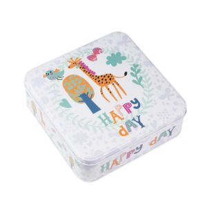 Waterproof Recyclable 0.35mm Thickness Gift Tin Cans