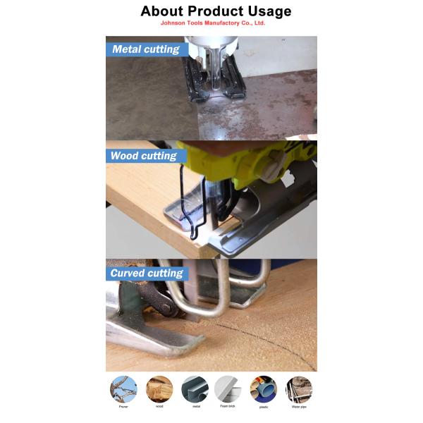 25 Piece Professional Jigsaw Saw Blades For Drywall Board Wood And Metal Cutting