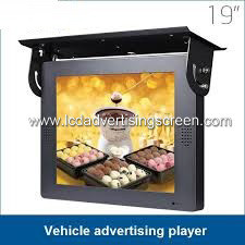 Buy cheap Taxi or Bus Advertising Screen / Car Lcd Monitor Flat Screen Pc 1366*768 from wholesalers