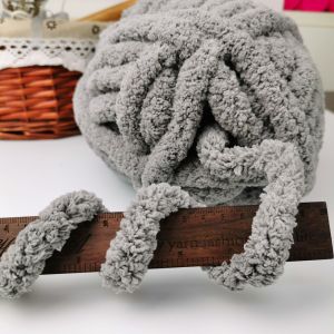 Thick Colorful Chenille Yarn For Hand Knitting Crochet Yarn