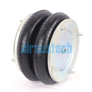 Dunlop SP1541 Suspension Air Springs 4×M10 Screw Stud Air Shocks Double Convoluted