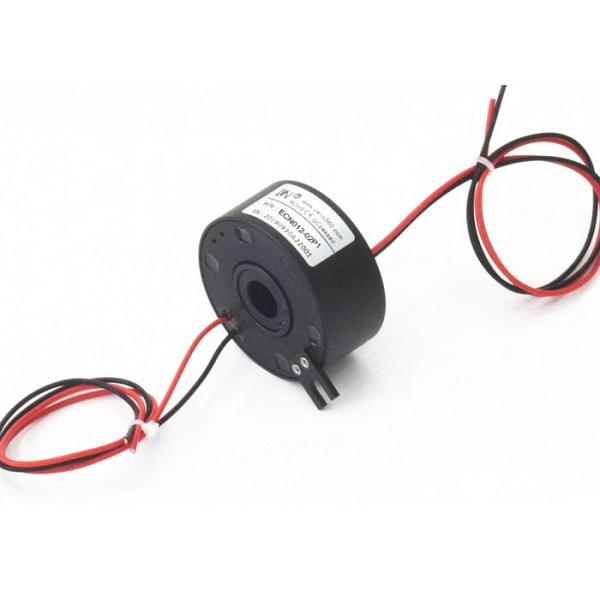 Buy Small Compact Hollow Shaft Slip Ring 12.7mm Through Bore Size For Inspection Instrument at wholesale prices