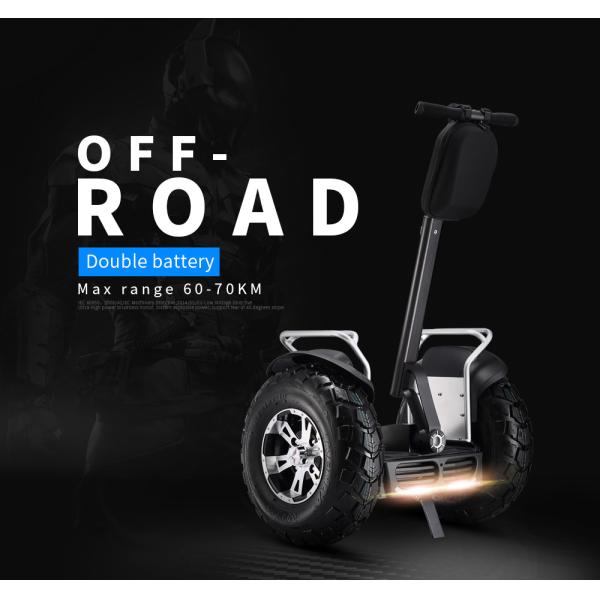 Dual Battery 2 Wheels off-Road 4000W 72V Samsung Electric Self Balance Scooter