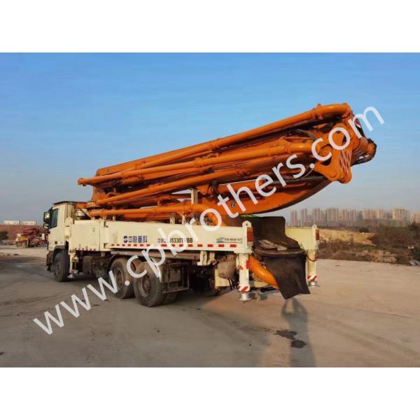 Used Concrete Boom Pump 47m with Mercedes Benz Zoomlion