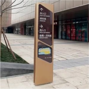 Free Standing Directional Wayfinding Signs
