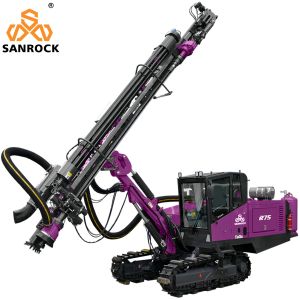 Hydraulic Borehole Drilling Rig Machine Mining Crawler DTH Drilling Rig