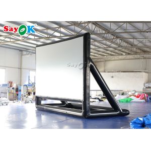 Inflatable Theater Screen Commercial Inflatable Movie Screen For Home , Public