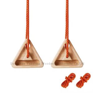 Wood Climbing Training Gear Portable Hangboard Climbing Fingerboard Triangle