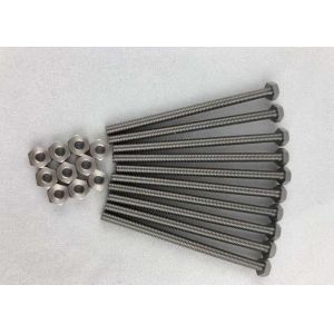 High Temperature 2610C 99.95% Molybdenum Machined Parts Molybdenum Nuts
