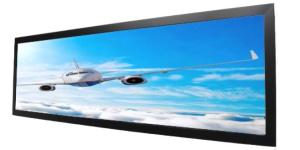 Quality 48'' Industrial Grade LCD Monitor Display Low Power Consumption High Brightness And High Image Quality for sale