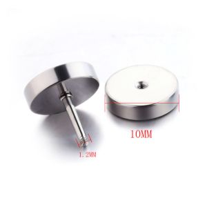 Wholesale stainless steel body jewelry piercing earrings cute stud earrings