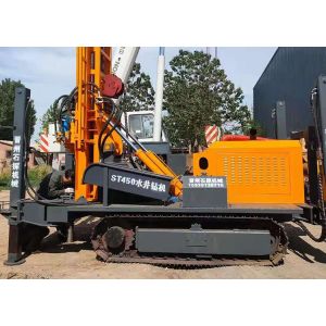 200m Crawler Pneumatic Borewell Machine For Water Well