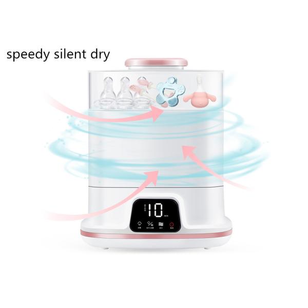 Eco Friendly Baby Bottle Sterilizer With Big Capacity Contain 6 Bottles