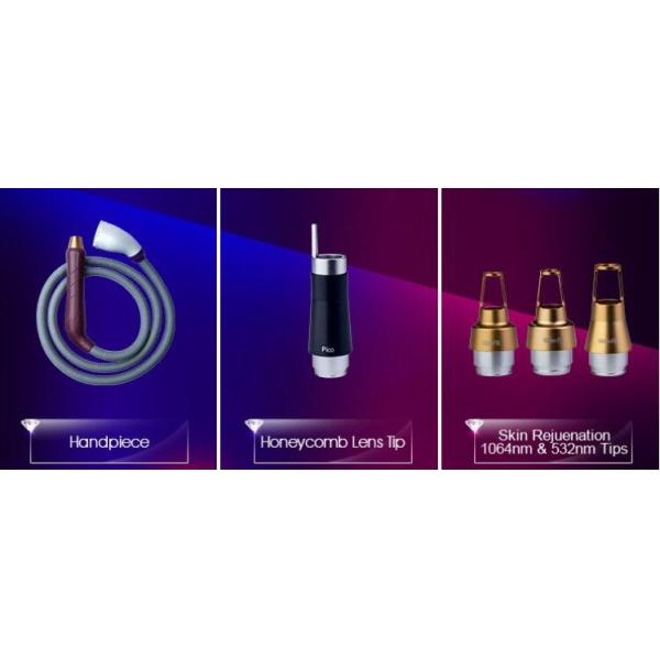 Pico Laser IPL RF Beauty Equipment Q Switch ND YAG Tattoo Removal Machine