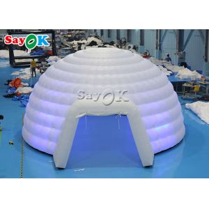 White Digital Inflatable Planetarium Projection Dome Tent For Indoor Active