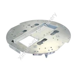 Silver Brighting Precision CNC Machining Parts 6061 Aluminum Alloy Turned