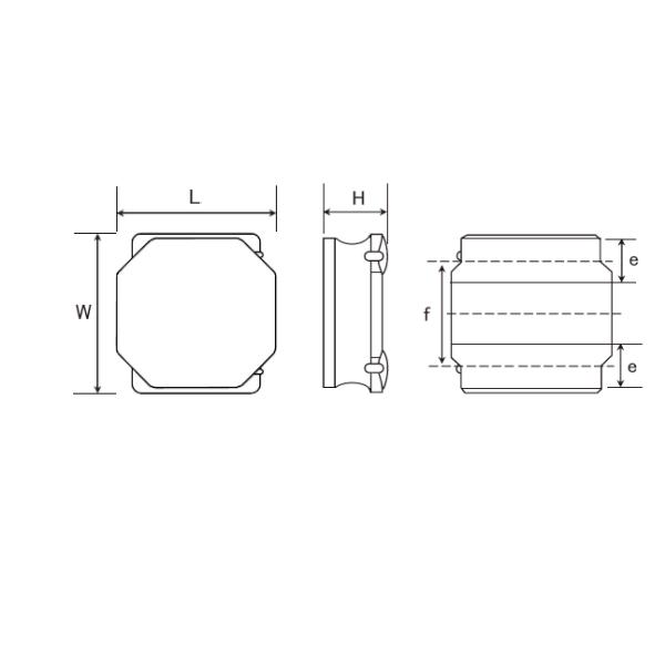 S Type SMD Power Inductors High Current NR Series NRS2012T1R5NGJ Halogen Free