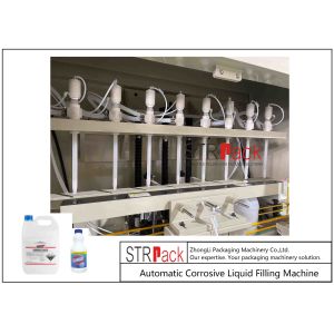 Full Automatic Harpic Filling Machine 4000B / H Toilet Cleaner