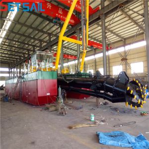 8 Inch Cutter Suction Sand Dredger Total Height 1.48m Discharge Distance 800m
