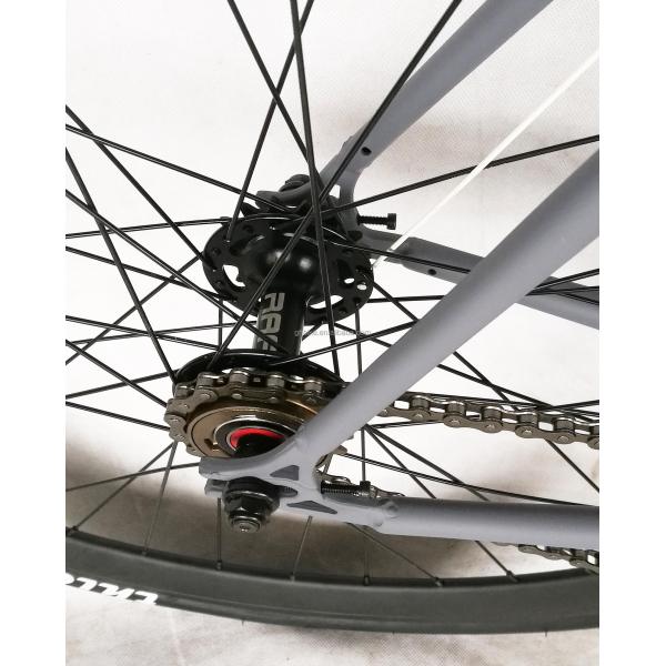 700C Double Wall 45MM Aluminum Rim Thickslick WTB Smooth Tire Bearing BB Set OEM Single Speed Fixie Gear Bicycle