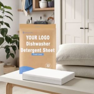 Quality Concentrated Eco-Friendly Solid Laundry Detergent Clothes Washing Sheets for sale