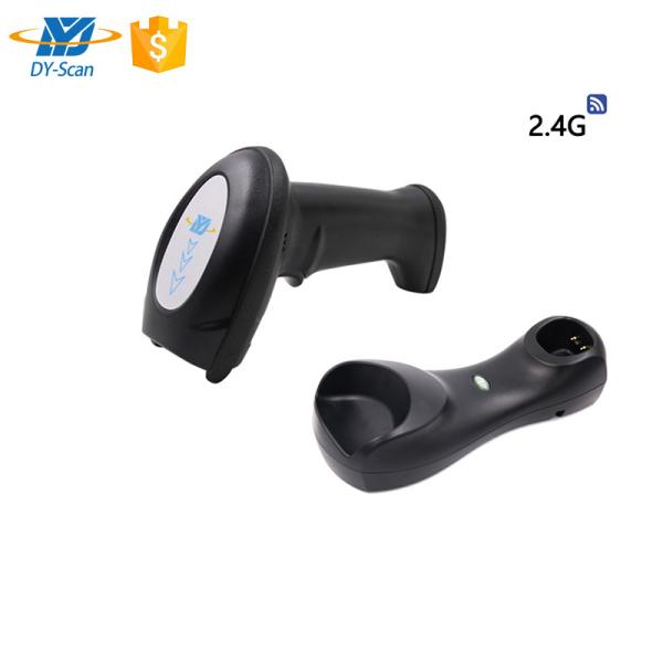 DS5200G Pedestal 2.4G Handheld Barcode Reader 1D 3 Mil Resolution Universal