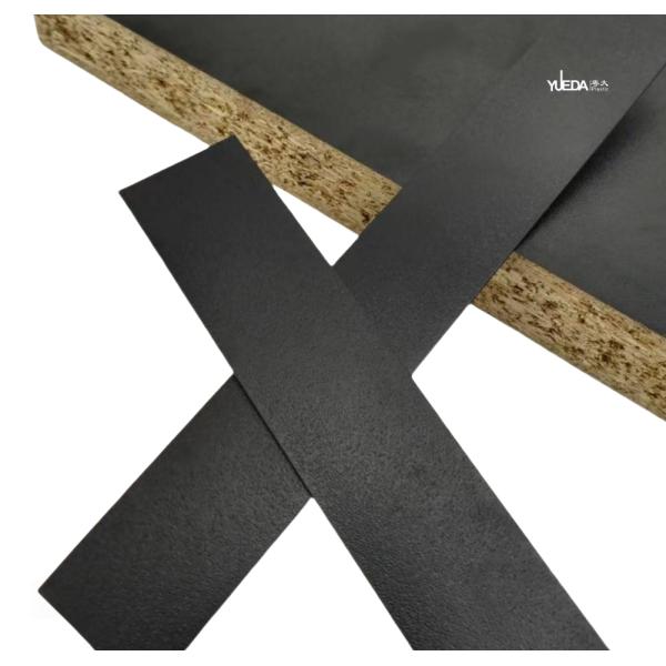 Buy Black Textured Edge Banding: Compatible with Multiple Panels, Scratch & Wear Resistant Edge Enhancement at wholesale prices