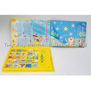 Intellectual Book Baby Sound Module Multi Panels Push Button ICTI