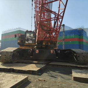 Large Lifting Used 500T Crawler Crane Equipment With Good Safety