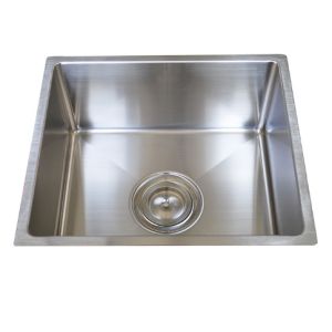 32 Inch Above Counter Undermount Stainless Steel Kitchen Sink SUS 304 R15 Corner