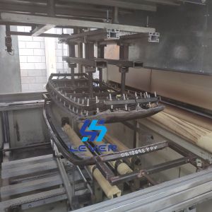 Automotive Backlites Glass Tempering Furnace double curvature glass with gravity