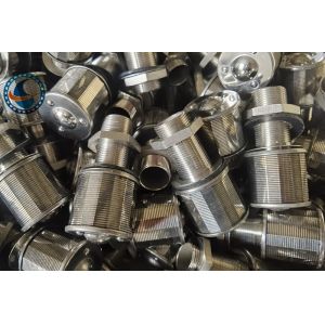 Aisi 316l Wedge Wire Strainer Johnson Continuous Slot