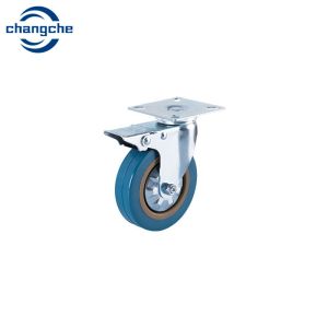 Enhance Efficiency Polyurethane Industrial Caster Wheels With Optional Thread