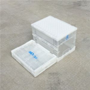 Small Collapsible Plastic Containers 360*260*275mm Conveniently Moving Spaces