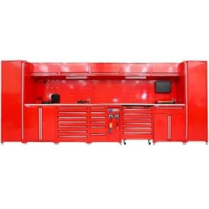 Customized Tool Storage Cabinet Heavy Duty Metal Rolling Cart for Garage