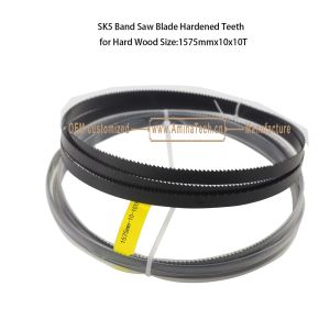 SK5 Band Saw BladeHardened Teeth for Hard Wood Size:1575mmx10x10T