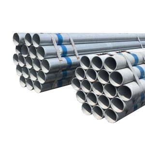 China 0.5MM-5MM ASTM A53 Galvanized Round Steel Pipe Q235 Q345 Q195 on sale