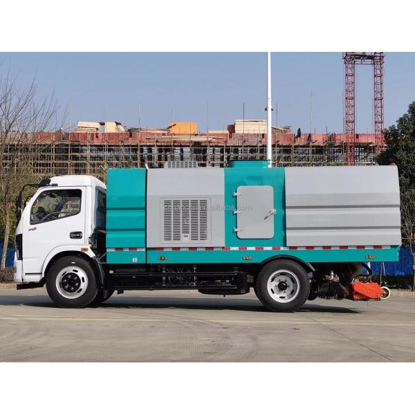 Pure Electric Top-Tier 8CBM Vacuum Sweeper Truck for Outdoor Roads Crafted by 's Finest to Meet Custom's Requirement