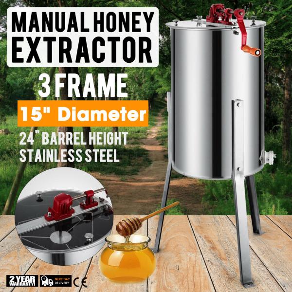 3 Frames Honey Processing Machines CE Honey Production Equipment