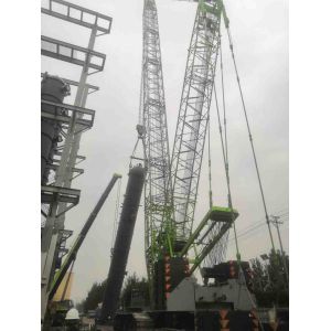 second hand 400 Ton Crawler Crane Zoomlion ZCC5200S 84m Boom