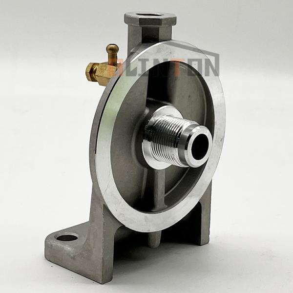 Excavator Parts EX200-5 6BG1 Oil Fuel Filter Seating Head for Hitachi 4326807 KS569