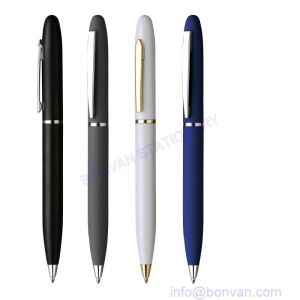 simple style metal pen with for ritz carlton hotel pen