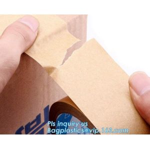 Quality Water-activated Reinforce Kraft Gummed Paper Tape for Sealing &amp; Strapping,Self adhesive kraft paper gummed tape bagease for sale
