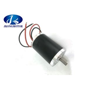 Quality 63mm Brush Type DC Motor 0.35N.M 4000rpm 147W Output Power For CNC Machine for sale
