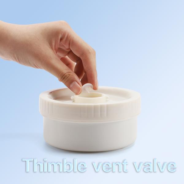 Soup Thermos Wide Mouth 67oz 3 Tier Large Food Thermos Jar Food Flask for Hot Food with Handle